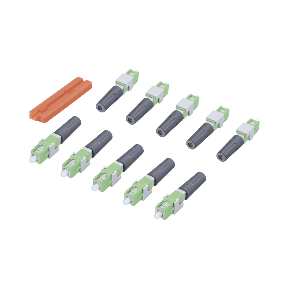 Conector Mec?nico Monomodo SC/APC Pre-pulido 3 mm (Bolsa con 10 Piezas)