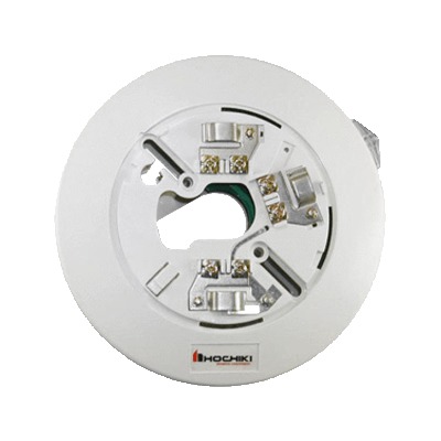 Base De 6" Color Hueso Con Aislador De Cortocircuito Para Sensores Análogos Direccionales Hochiki (0300-04990)