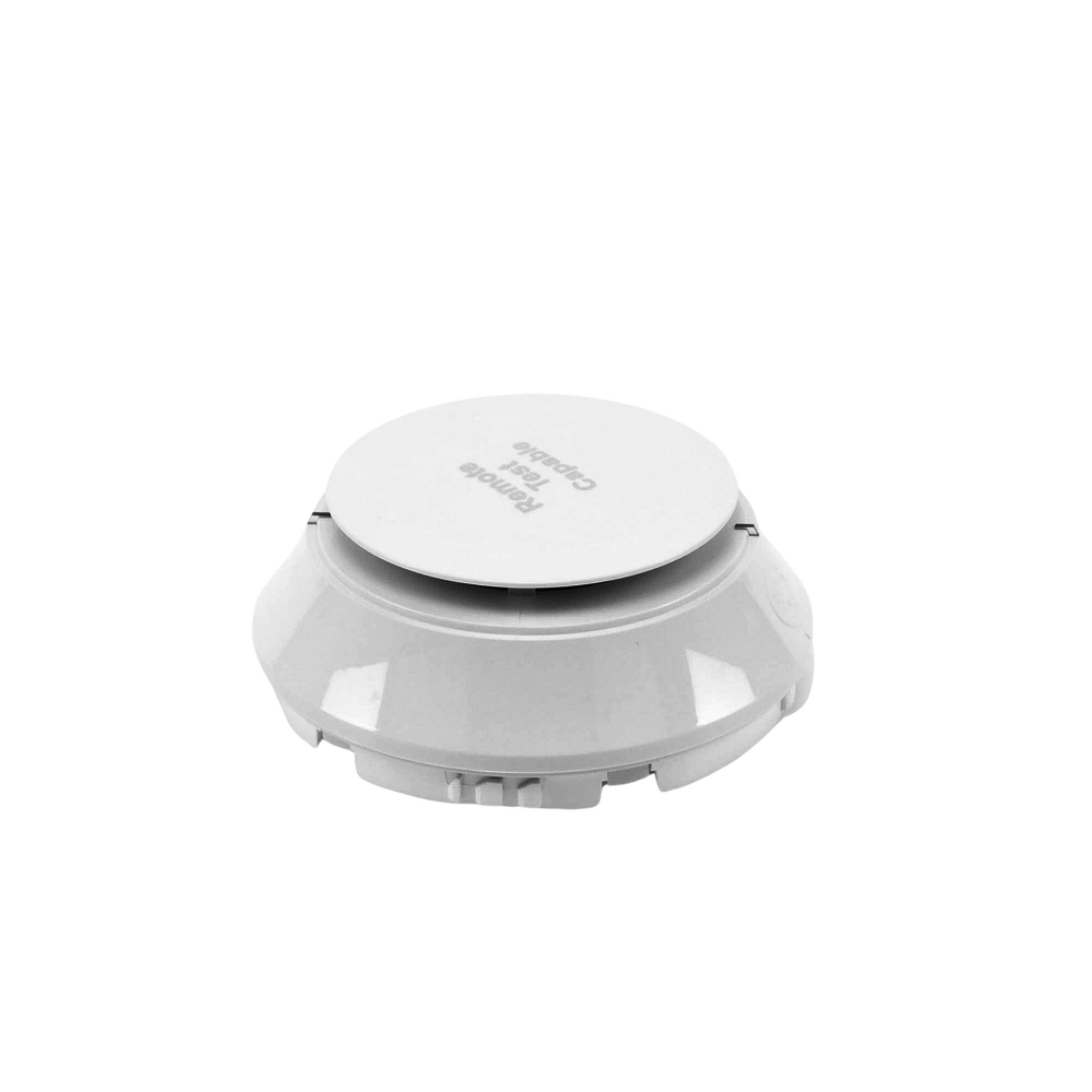 Detector de humo fotoeléctrico direccionable con prueba remota para ducto, color marfil. - Image 4