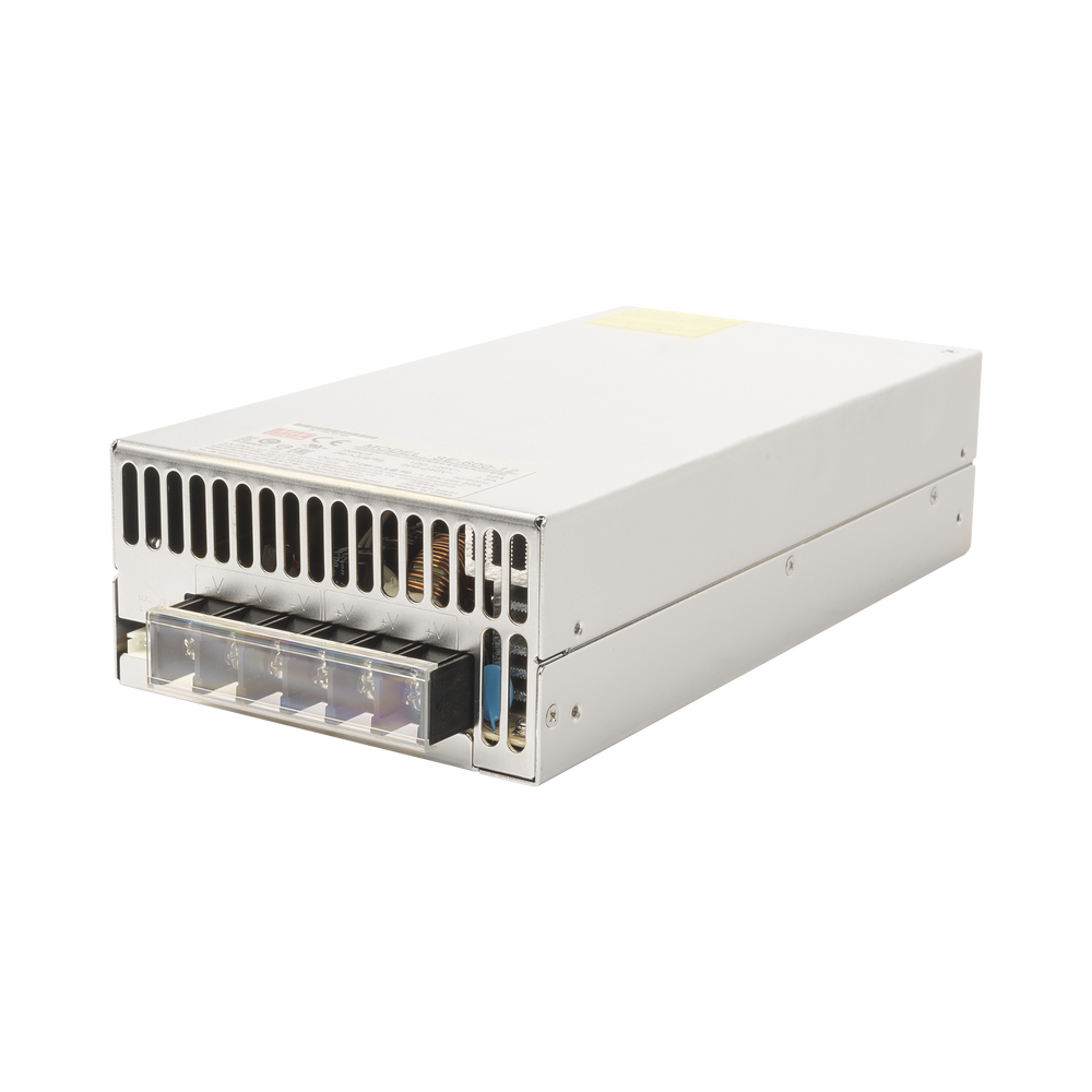 Fuente de Poder Industrial Conmutada 600W de Potencia, 24Vcc, 25A