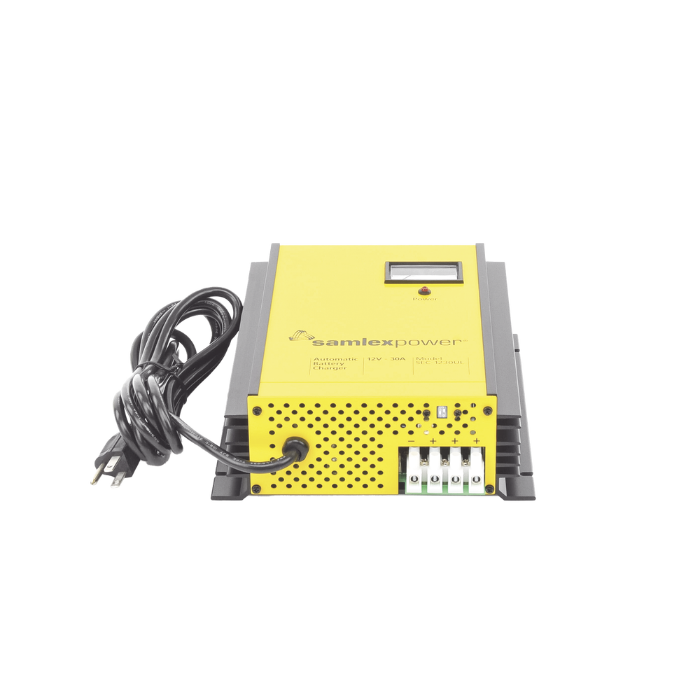 Cargador de Baterías de Plomo Ácido 12 Volts, 30 A / Bancos de 250 a 350 Ah