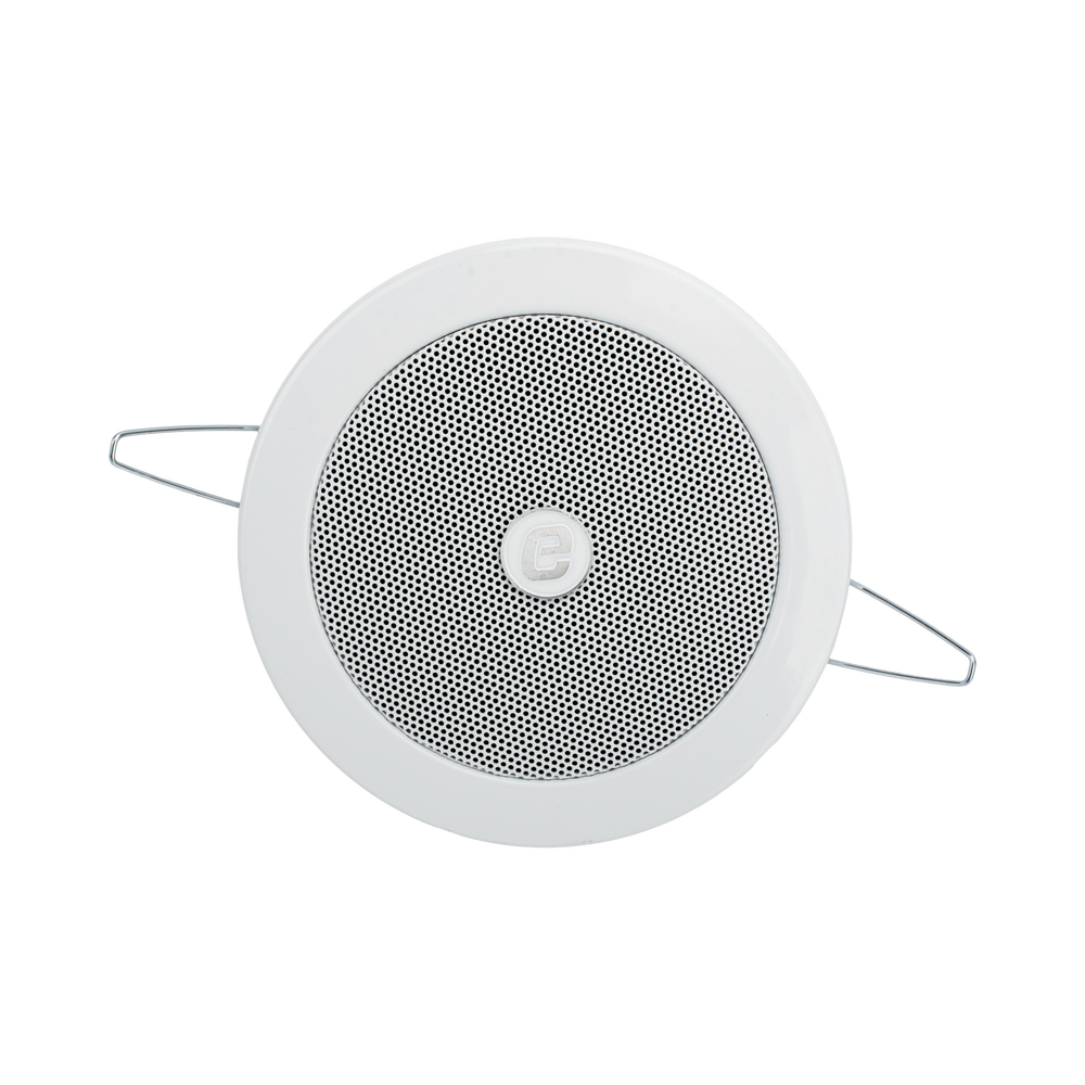Altavoz 4" | Montaje en Techo | 3 - 6W | 70/100V | Frente Metálico | Resistente a Humedad