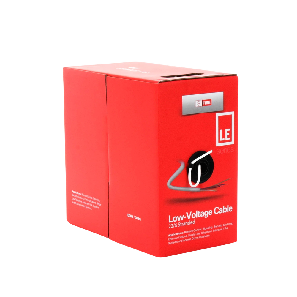 Bobina de 305 Metros (1000 Pies) / Cable de CCA / 6 x 22 AWG / Tipo Aluminio Revestido de Cobre / Aplicaciones en Control de Acceso / Alarmas de Intrusi?n/Control de Acceso / Automatizaci?n / Interfonos y TV Porteros - Image 2