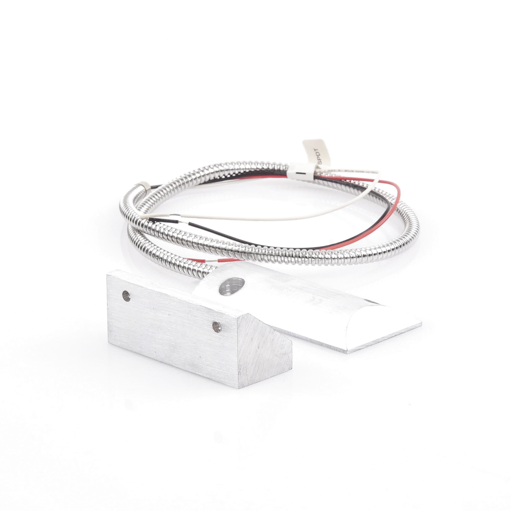 Contacto Magnético para Piso, Salida Dual NC/NA, GAP 65mm, Cubierta de Aluminio con 55cm de Cable Blindado - Image 4