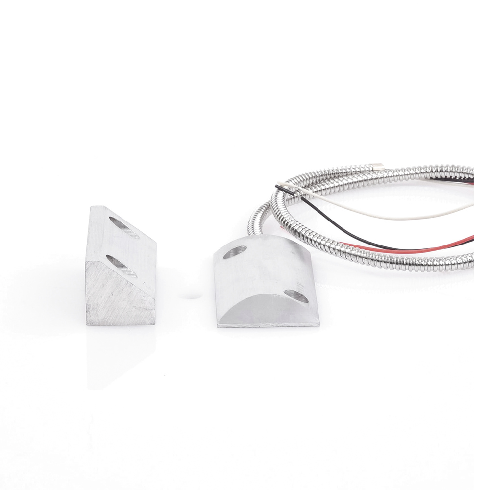 Contacto Magnético para Piso, Salida Dual NC/NA, GAP 65mm, Cubierta de Aluminio con 55cm de Cable Blindado - Image 5