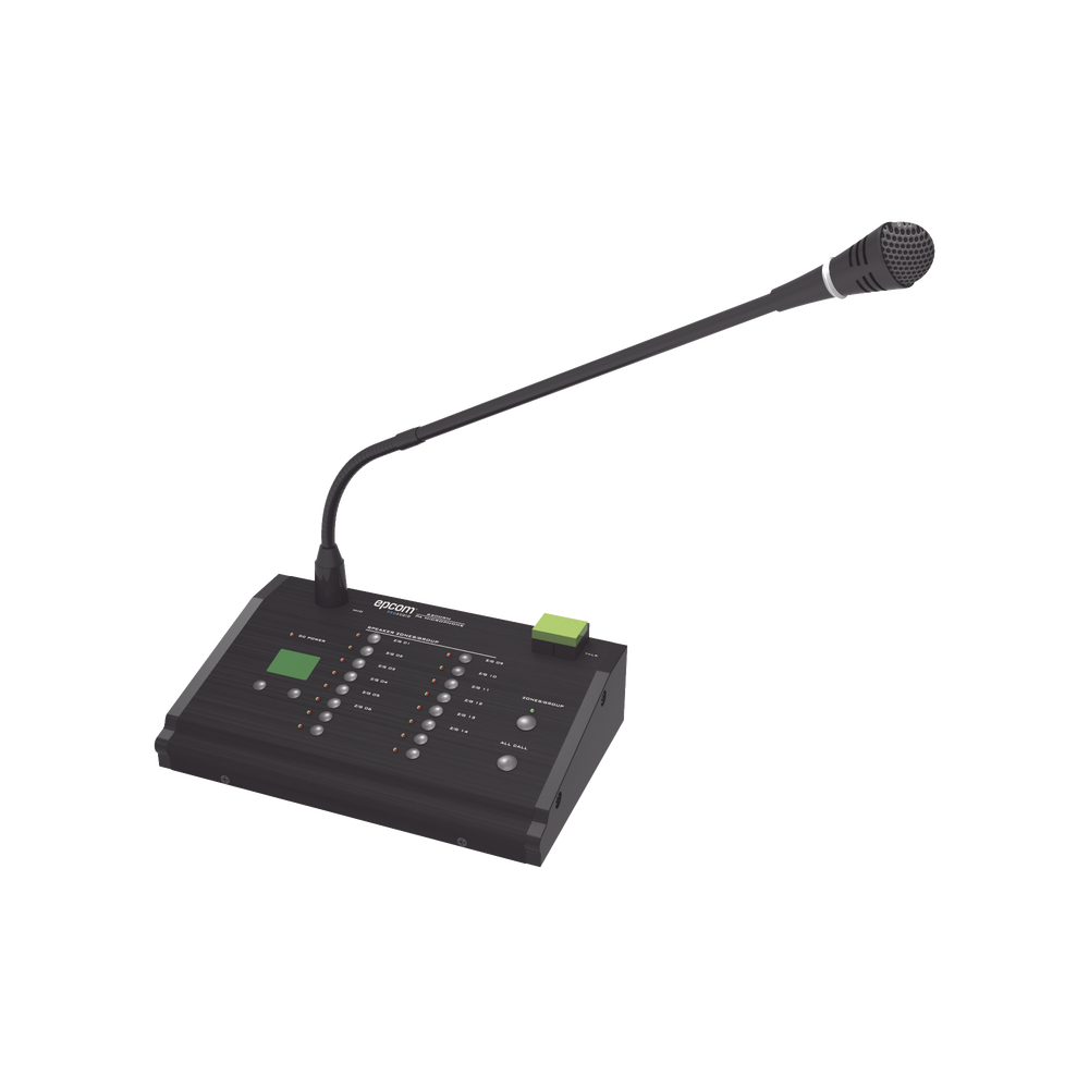 Microfono de 16 Zonas | Soporta Máximo 32 Pzas en Cascada