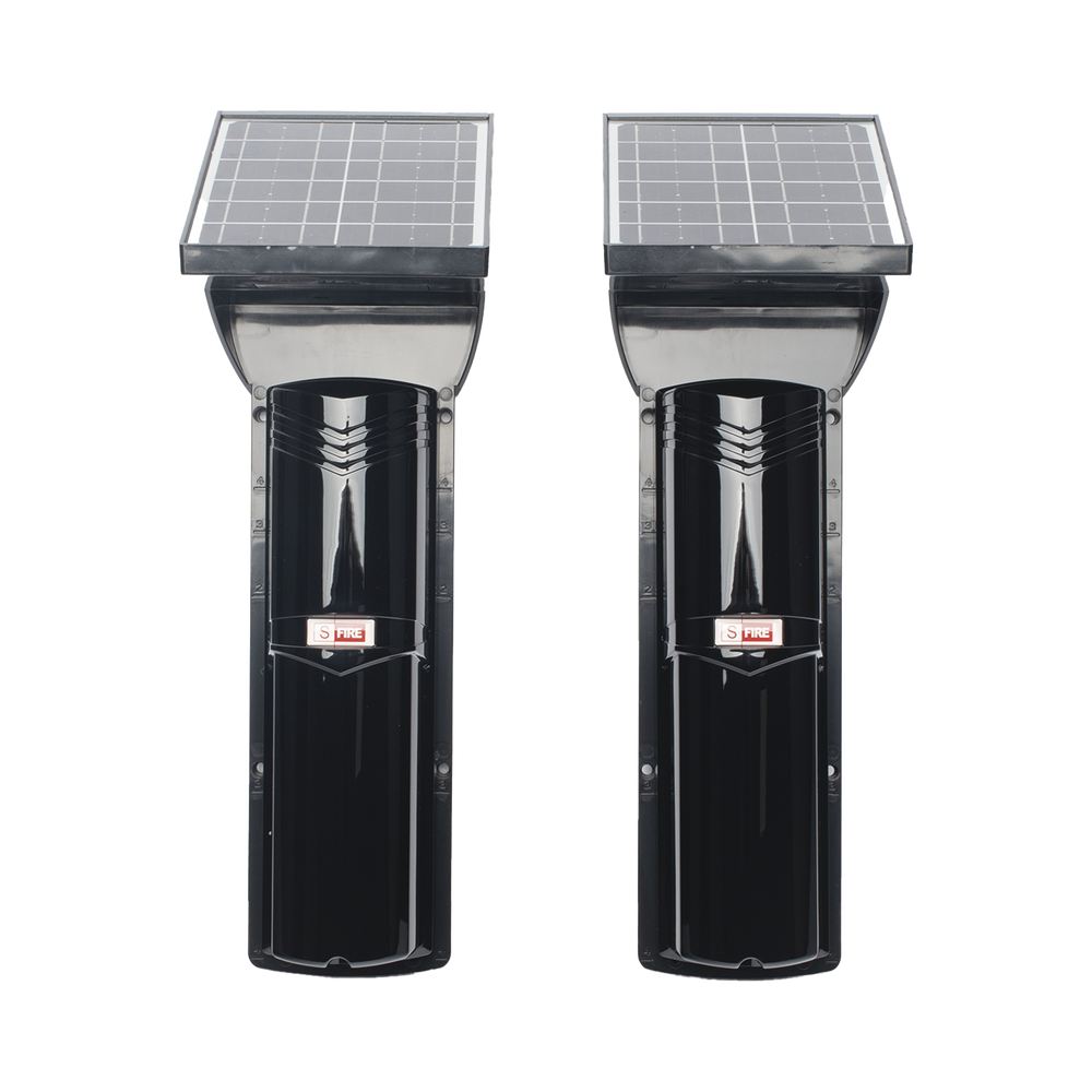 Detector fotoelectrico con CELDA SOLAR; DE 3 RAYOS; alcance exterior 100 m / 4 frecuencias - Image 2