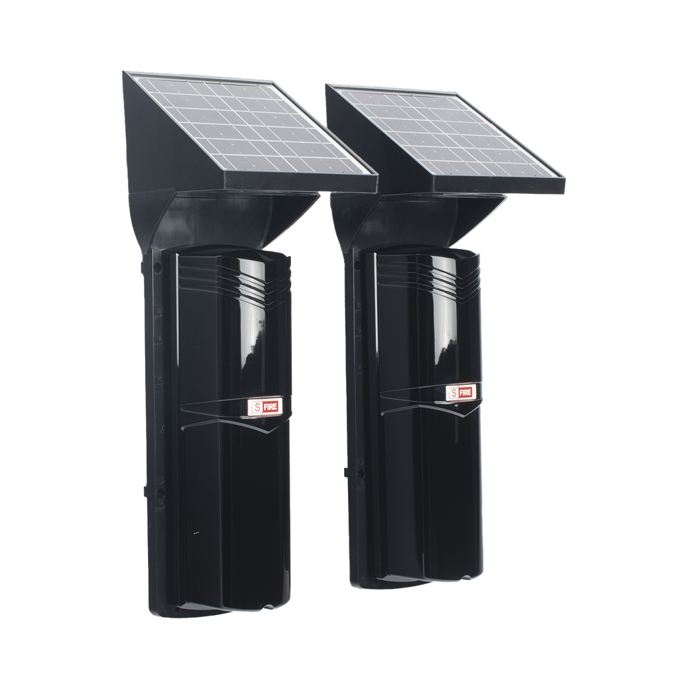 Detector fotoelectrico con CELDA SOLAR; DE 3 RAYOS; alcance exterior 100 m / 4 frecuencias - Image 4