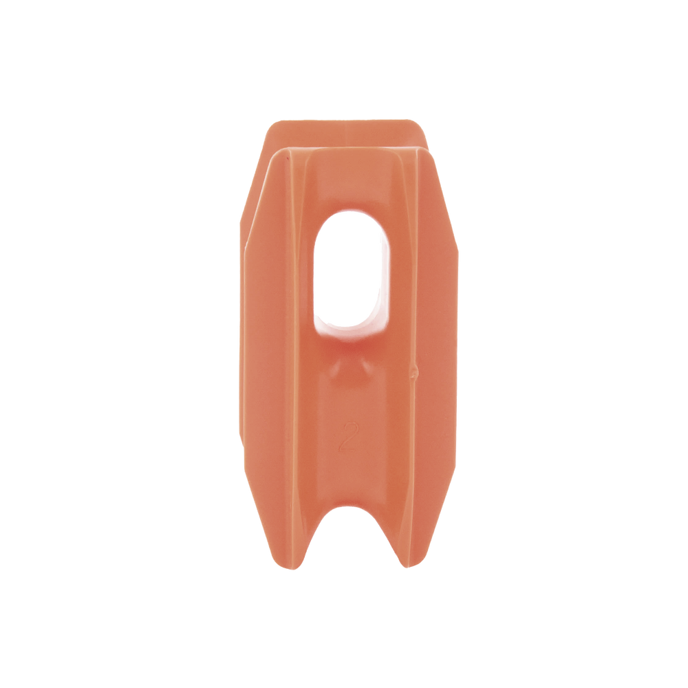 Aislador de color Naranja para postes de esquina de alta Resistencia con Anti UV de uso en cercos eléctricos - Image 3