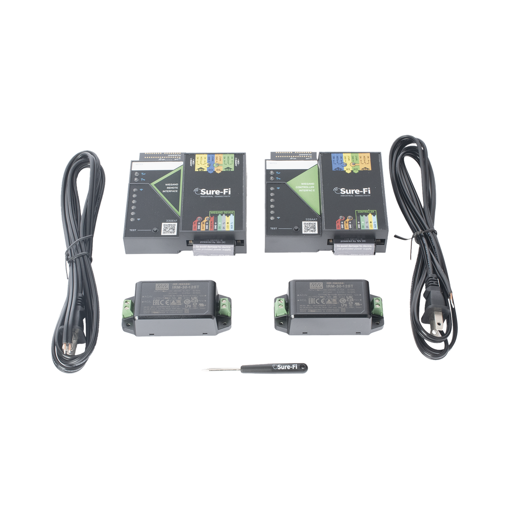 Convertidor de lectora para control de acceso (cableado a inalámbrico) / 1 Wiegand / 2 Relevadores / 2 Entradas / Atraviesa hasta 1.6 KM En Construcción o Material - Image 4