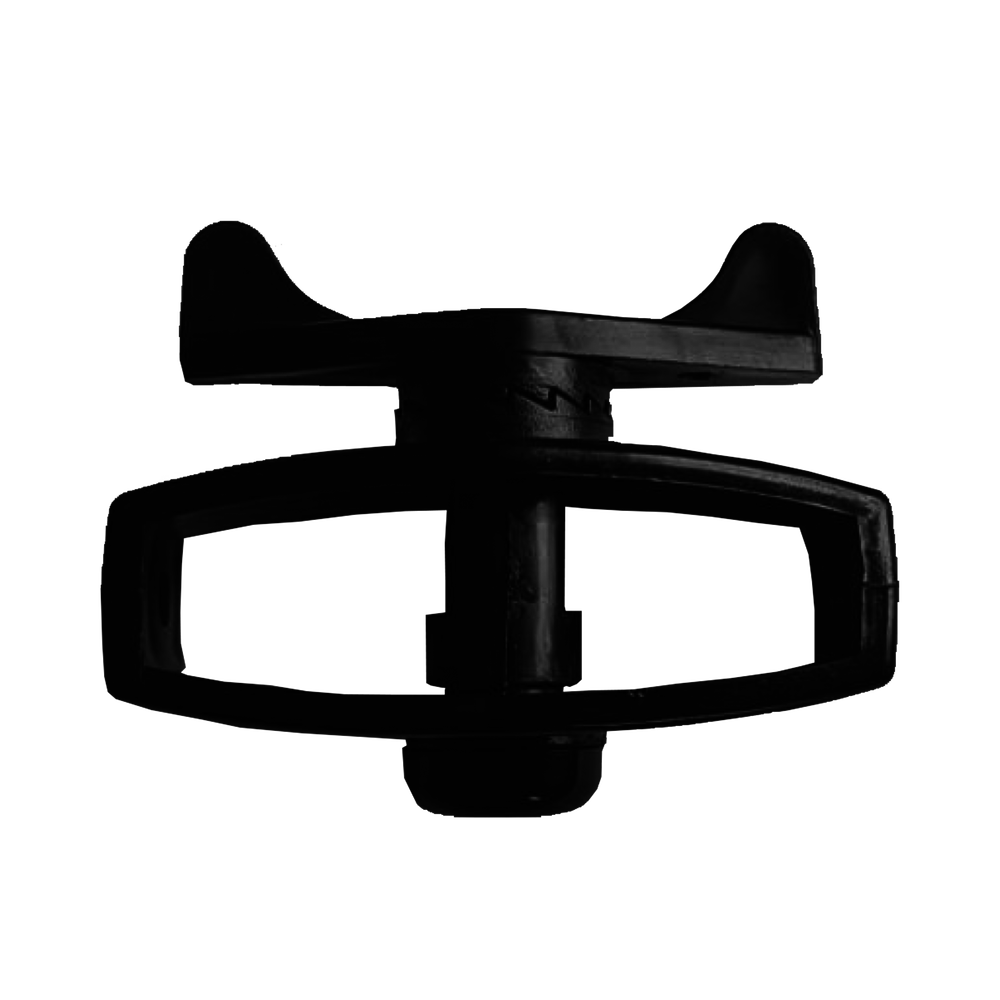 Tensor Mecánico Negro para Cercos eléctricos Nuevos o ya Instalados previamente.