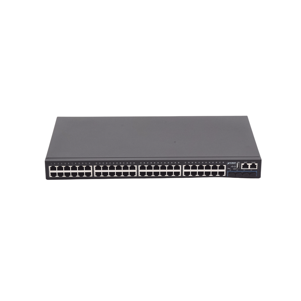 Switch Administrable Stackeable Capa 3, 48 Puertos 10/100/1000T, 4 Puertos 10G SFP+ - Image 2