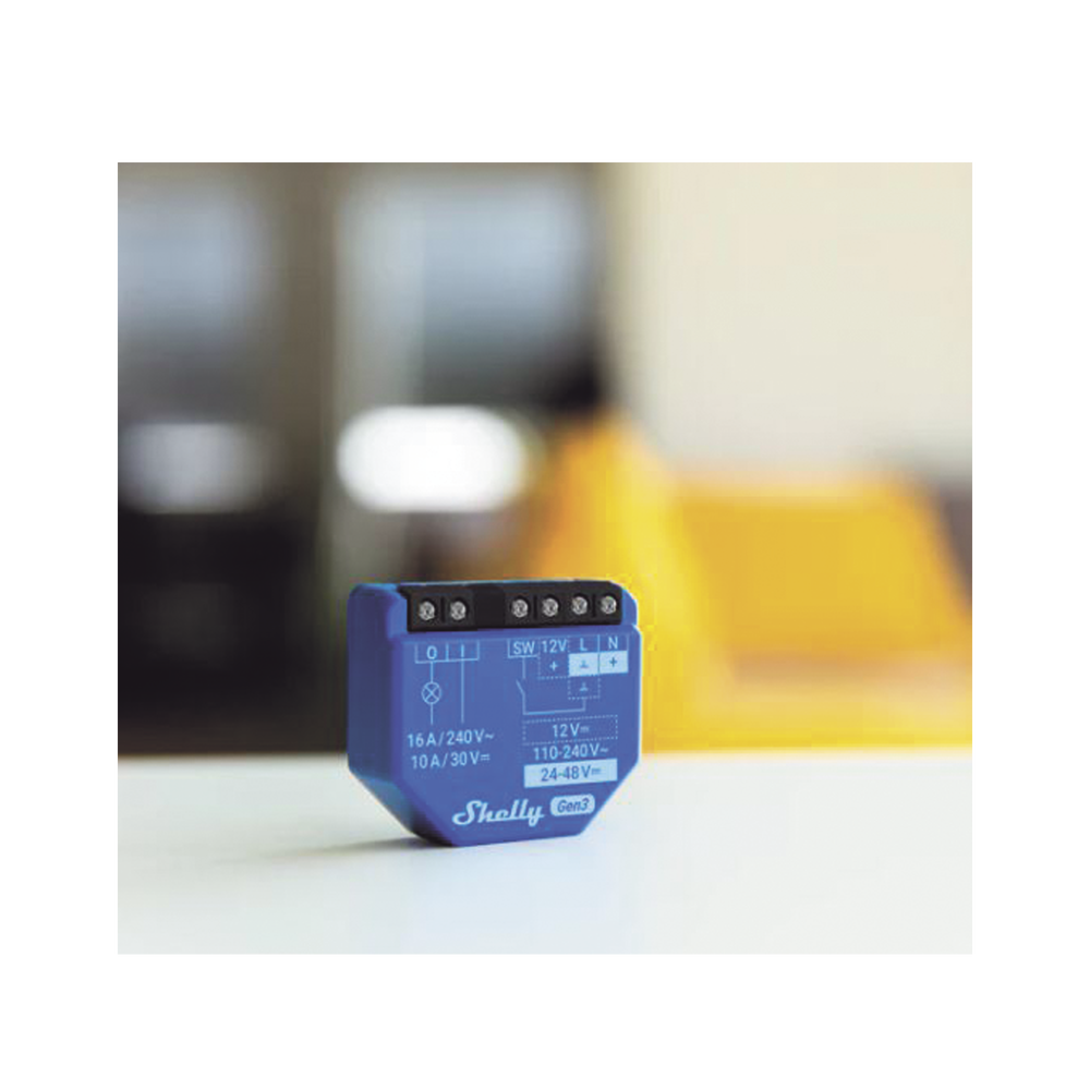 Relevador inalámbrico inteligente 16A, 110-230 V, 1 salida de contacto seco, compatible con asistente de voz Alexa, Google Home - Image 2