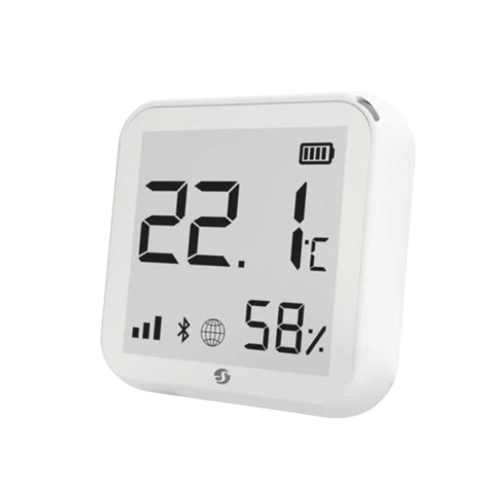Sensor Inteligente de Humedad y Temperatura con pantalla de 2 colores / WIFI / Residencial / Nube P2P y lectura local/ Nest / Alexa