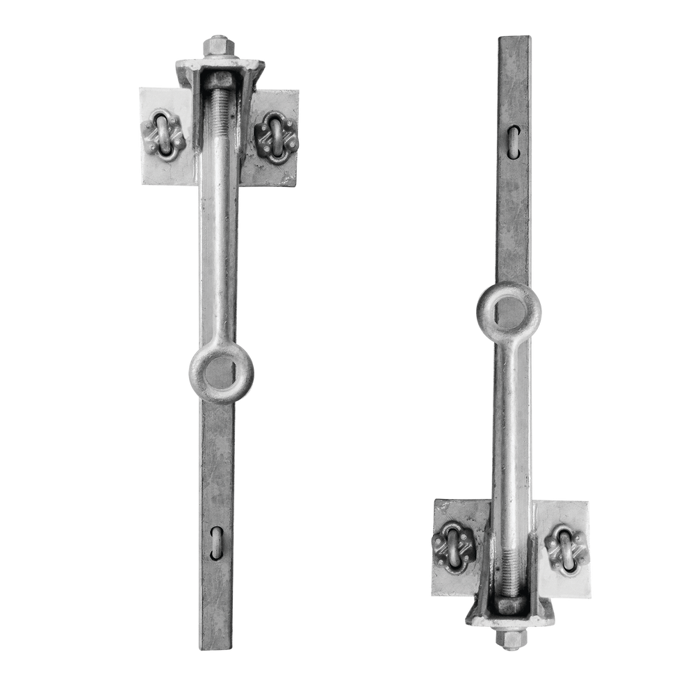 Par de Herrajes para sujeción de línea de vida para STZ30G, STZ35G y STZ45.