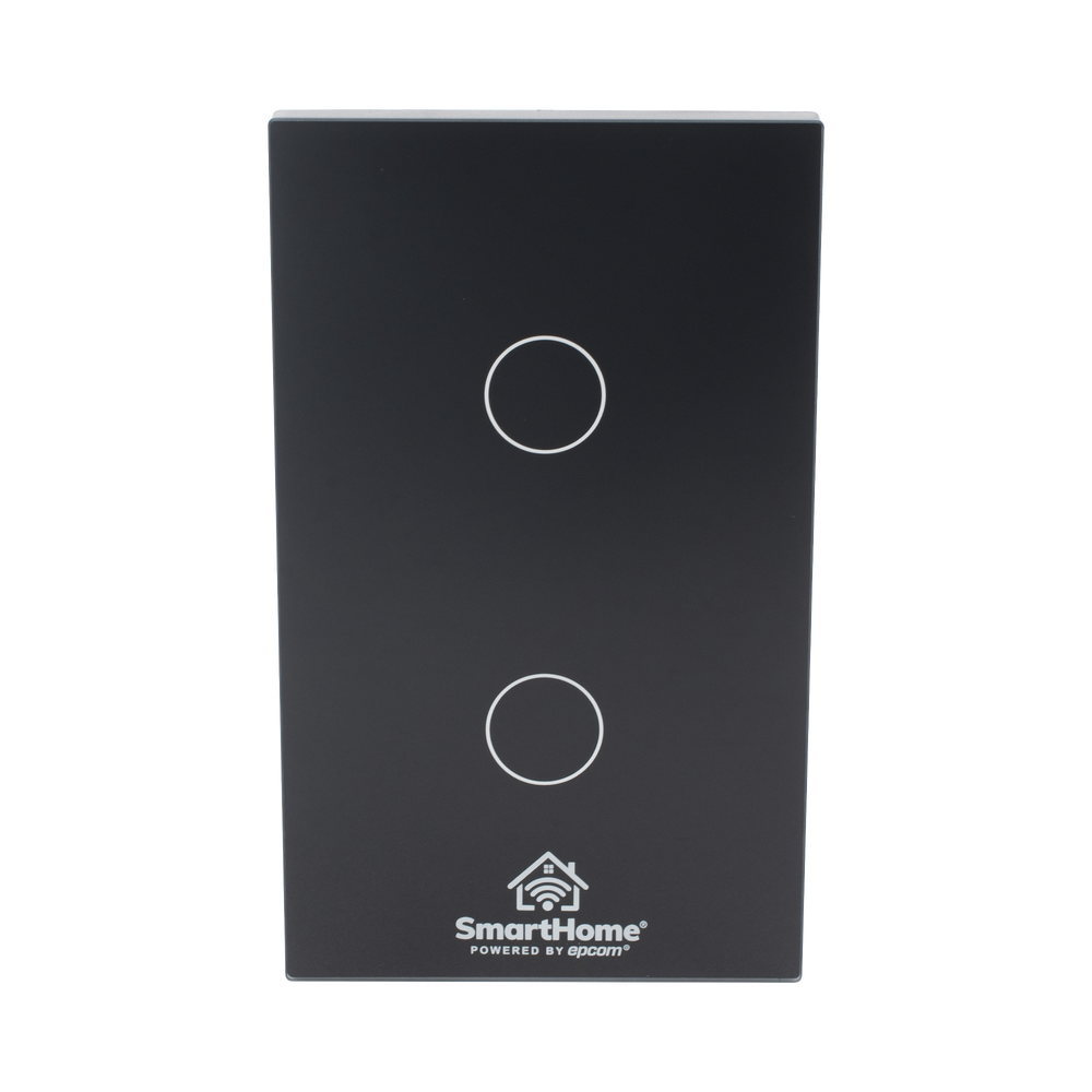 (Wifi) Apagador switch inalámbrico WIFI, control de 2 regresos de carga, 110V