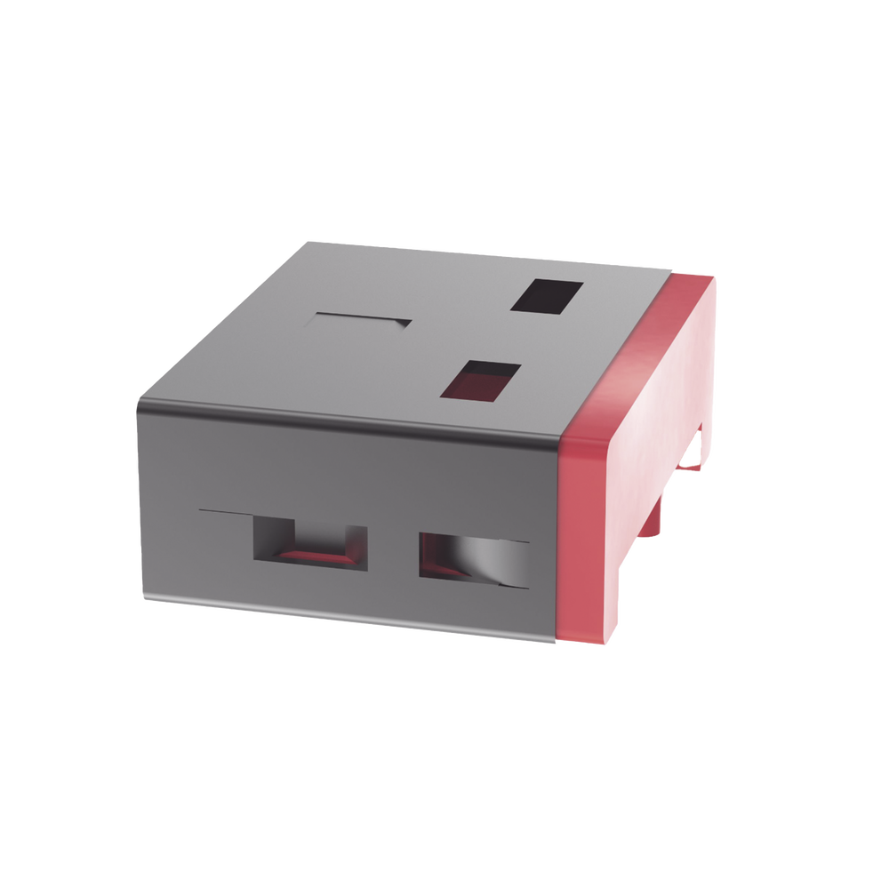 Dispositivo de Bloqueo Smartkeeper, Para Puertos USB-A, Color Rojo - Image 4