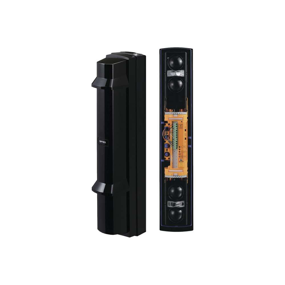 Barrera fotoeléctrica de 100 metros 4 rayos  4 canales / Alimentación por baterías incluidas