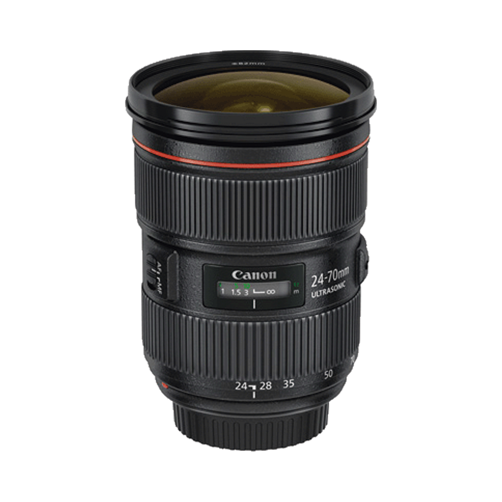 Lente Canon 24 - 70mm f2.8 / 8K / Auto-Iris / Compatible con Cámaras TNB-9000