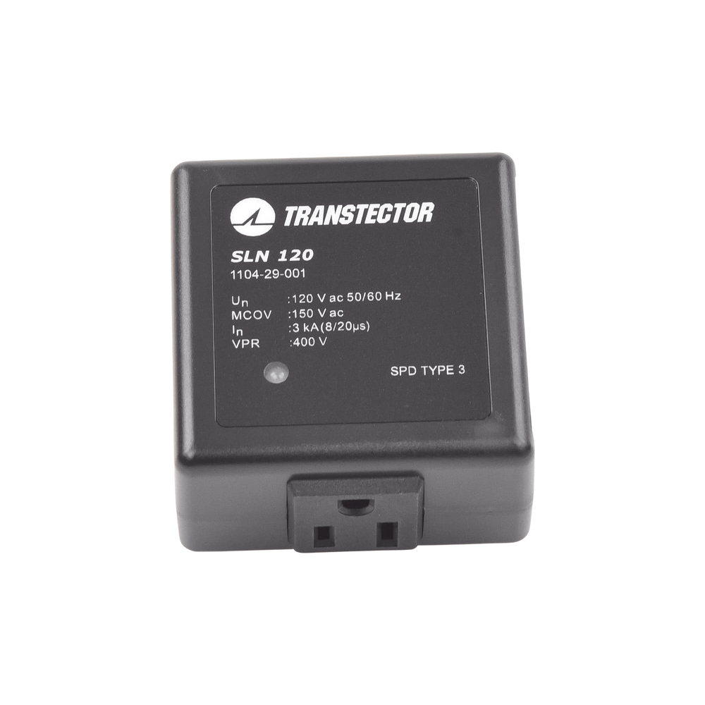 Protector Contra Descargas Eléctricas Para 120 Vac de Clavija 5-15R Convencional de Tecnología SASD Diodo Avalancha de Silicio - Image 3