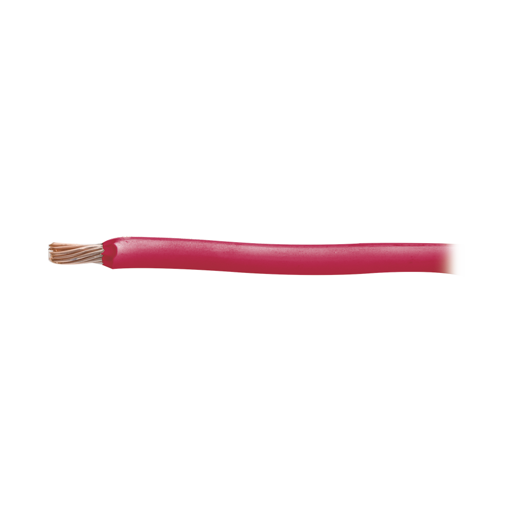 Cable 8 awg  color rojo,Conductor de cobre suave cableado. Aislamiento de PVC, auto extinguible. ((Venta por Metro)