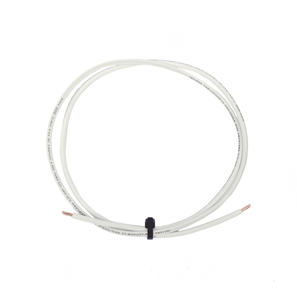 Cable El?ctrico de Cobre Recubierto THW-LS Calibre 12 AWG 19 Hilos Color Blanco (Venta por Metro) - Image 2