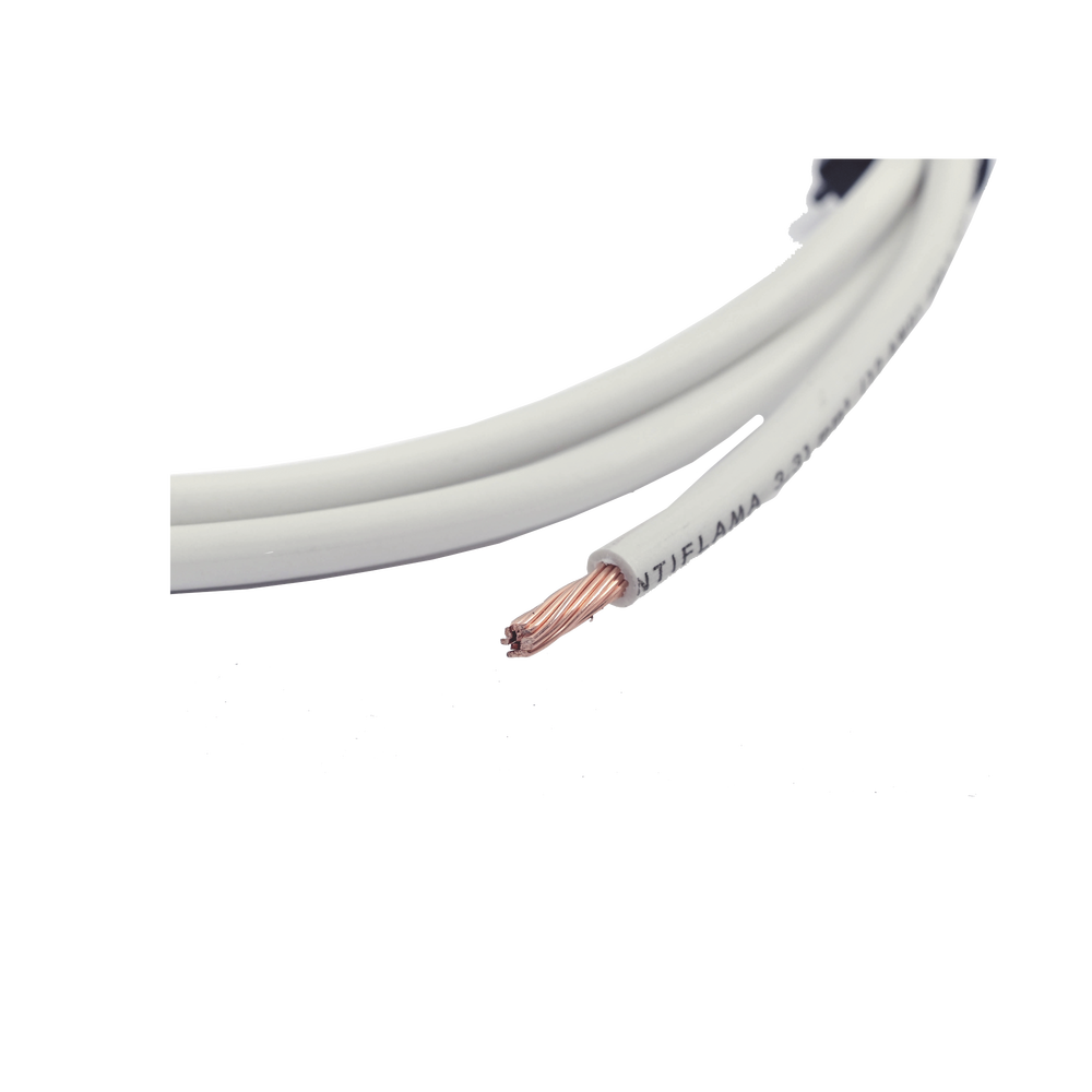 Cable El?ctrico de Cobre Recubierto THW-LS Calibre 12 AWG 19 Hilos Color Blanco (Venta por Metro)