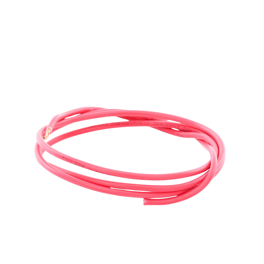 Venta por Metro / Cable El?ctrico de Cobre / Recubierto THW-LS / Calibre 14 AWG / 19 Hilos / Color Rojo - Image 2