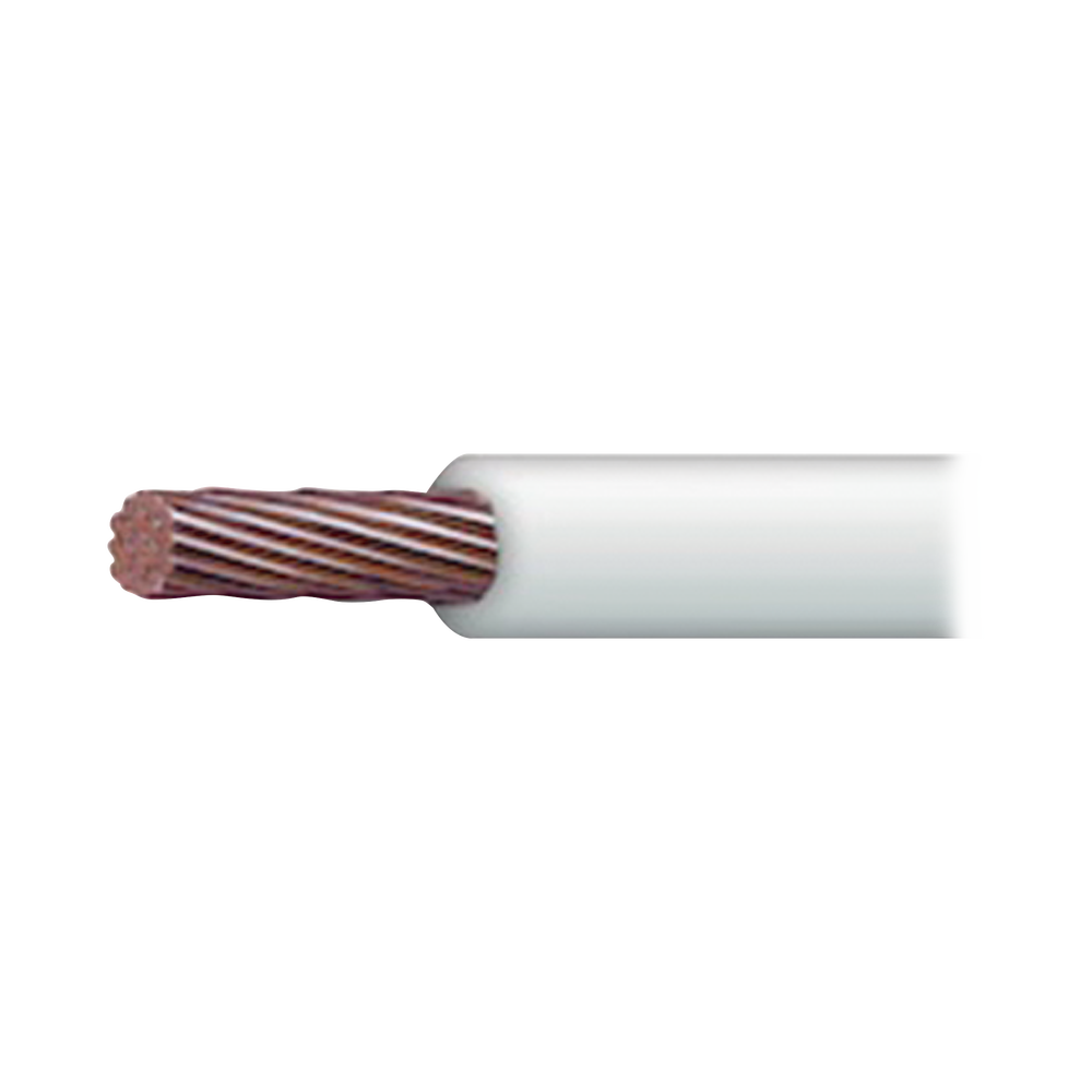 Cable El?ctrico de Cobre Recubierto THW-LS Calibre 14 AWG 19 Hilos Color Blanco (100 Metros) (328.08 Pies)