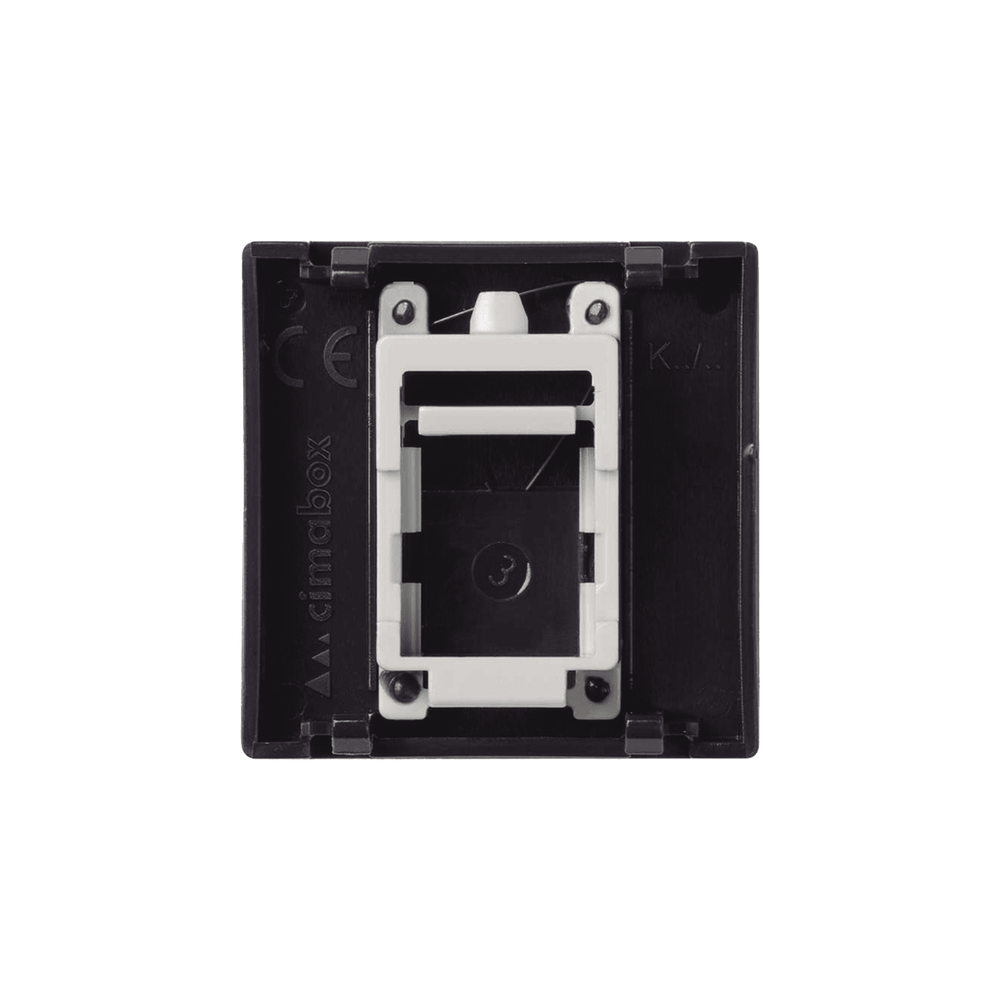 M?dulo Color Grafito con 1 Espacio para Jack Keystone con Guardapolvo para las Cajas de Escritorio Ofiblock y Teleblock / (K76/14) - Image 2