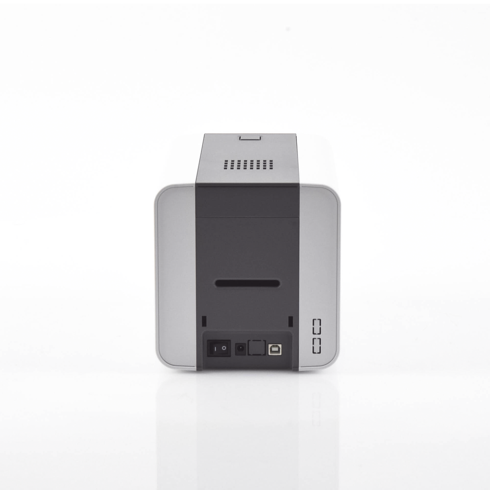 Impresora de Tarjetas Semi- automática SMART21 / Ingreso de Tarjetas Manual/Incluye Ribbon, Software y 100 Tarjetas PVC - Image 8