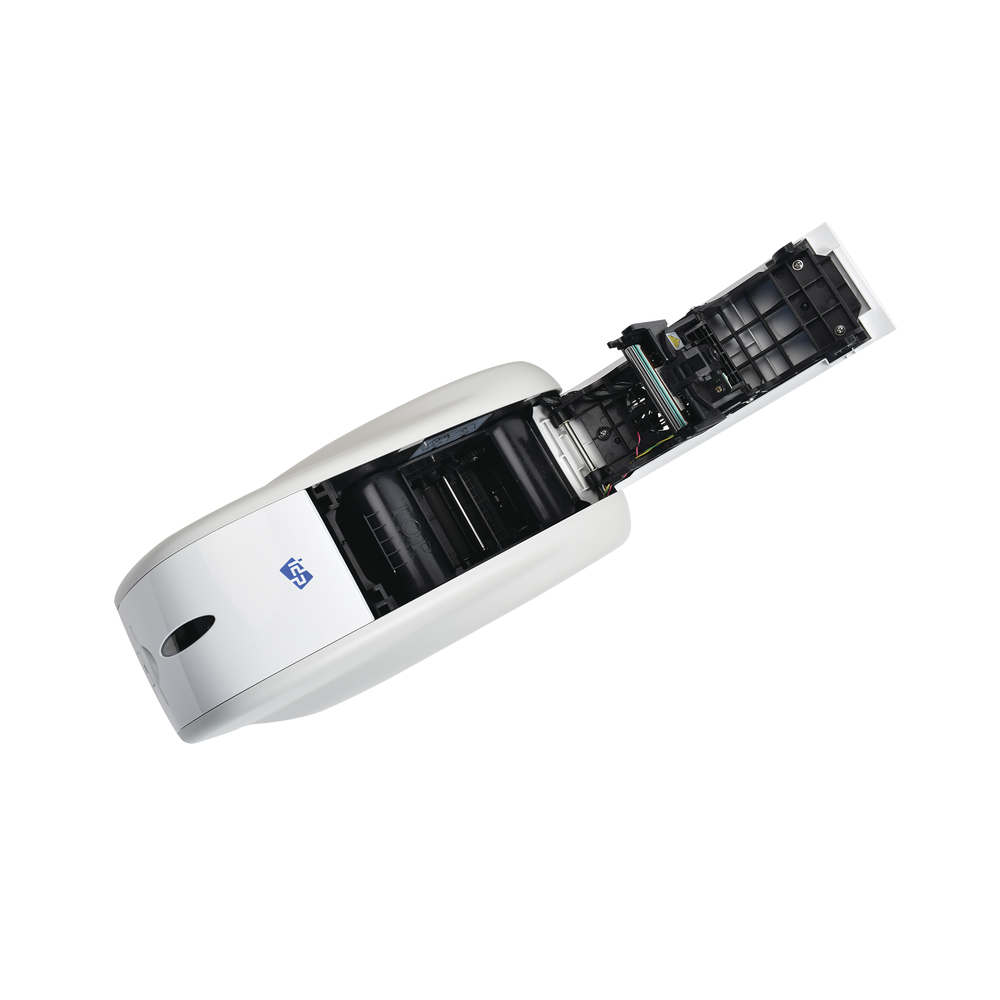 kit impresora de tarjetas PVC/ Una Cara / Incluye Cinta Full Color, Software, 100 tarjetas PVC, Kit limpieza - Image 2