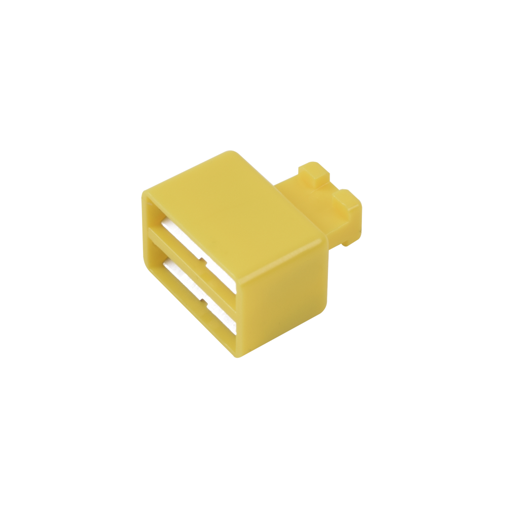 Clip de Puente, Para Uso con Regletas S66 de Siemon, de 1 par, Color Amarillo