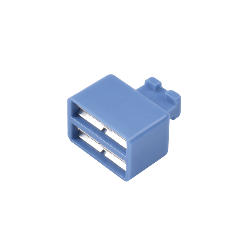 Clip de Puente, Para Uso con Regletas S66 de Siemon, de 1 Par, Color Azul