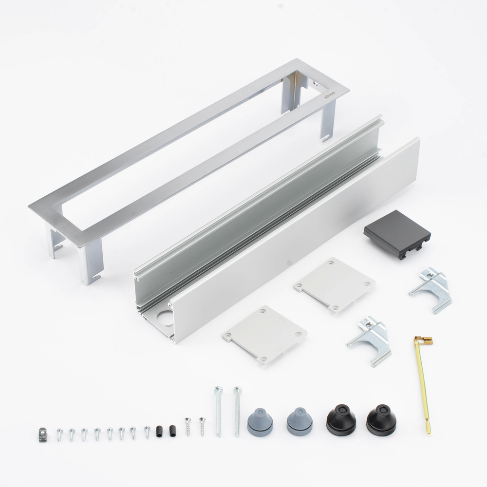 Caja Para Instalaci?n en Escritorio para Voz, Datos o Contactos El?ctricos / Capacidad para 6 M?dulos / Salida de Cables Posterior / Los M?dulos se Adquieren Aparte / (KFC136/14CY) - Image 2