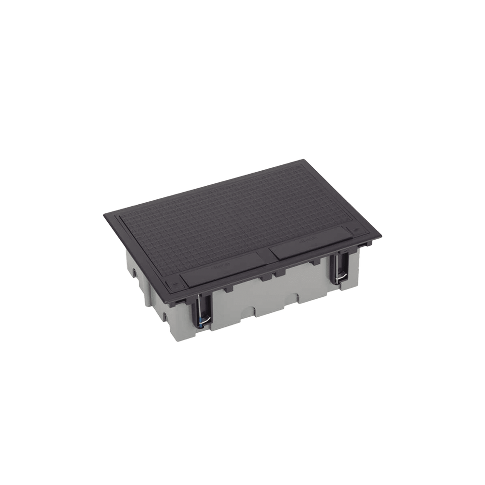 Caja Para Instalaci?n en Piso Falso para Voz, Datos o Contactos El?ctricos / Capacidad para 6 M?dulos / Espacio Embellecedor en la Tapa / Profundidad Ajustable de 90 a 120 mm (3.54 a 4.72 pulgadas) / Los M?dulos se Adquieren Aparte / (SF610/14CY) - Image 2