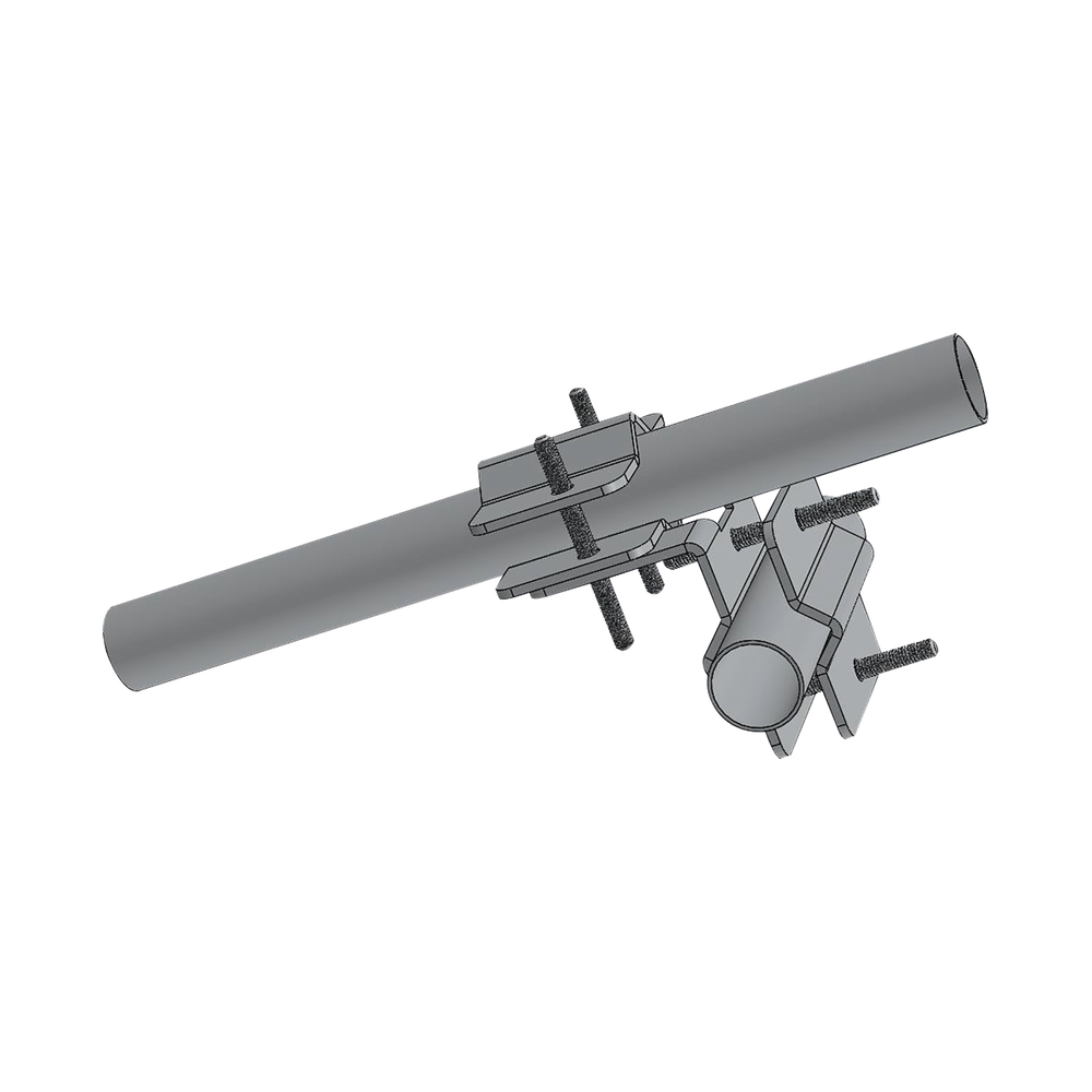 Herraje Adaptador Cruzado para Mástil para Diámetros desde 7/8" hasta 2".