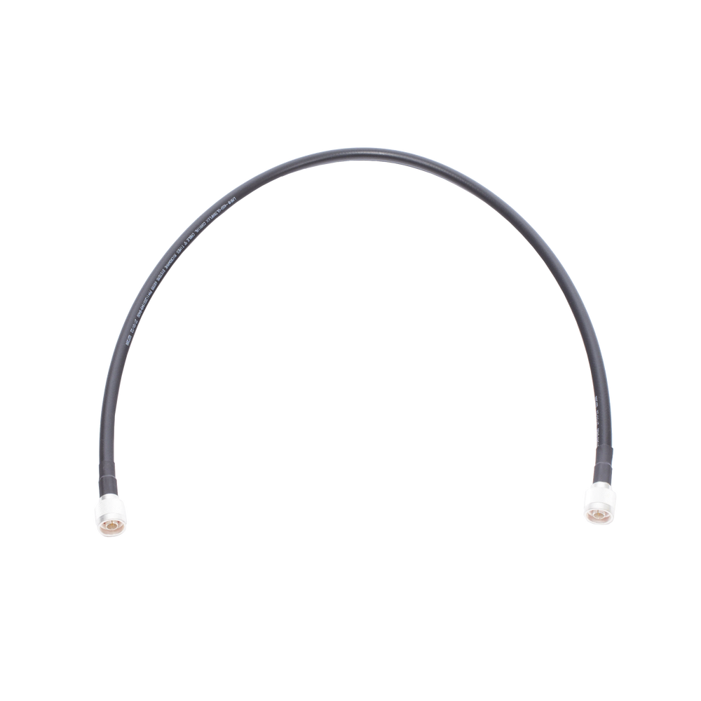 Jumper de 83 cm (32.68 Pulgadas) con Cable Coaxial LMR400 Conectores N en Ambos Extremos