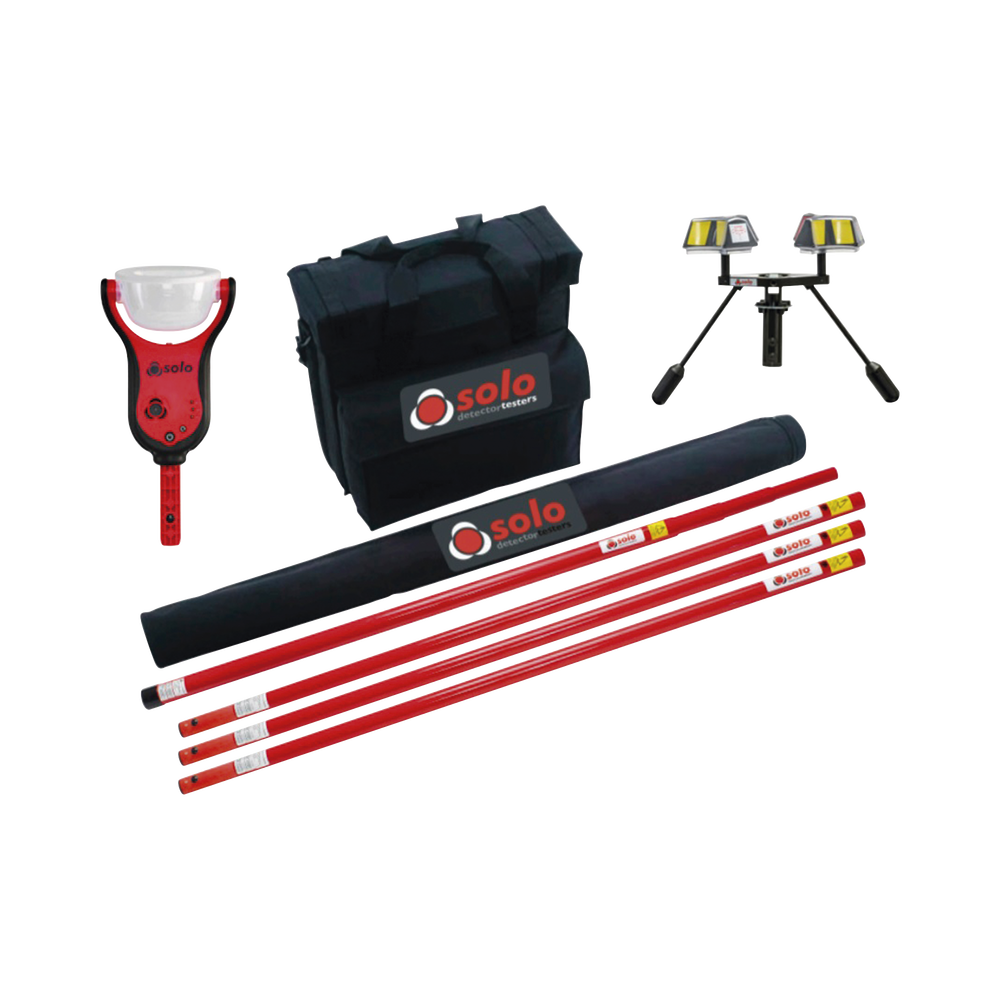 Kit De Pruebas De Detectores De Humo Hasta 9.1m. Con Dispensador Electrónico SOLO-365