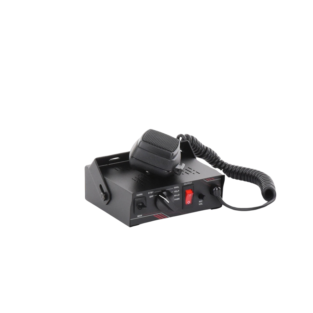 Sirena Vehicular de 100W de Potencia, Con Switch Giratorio de 6 posiciones y Micrófono Integrado de Uso Rudo - Image 7