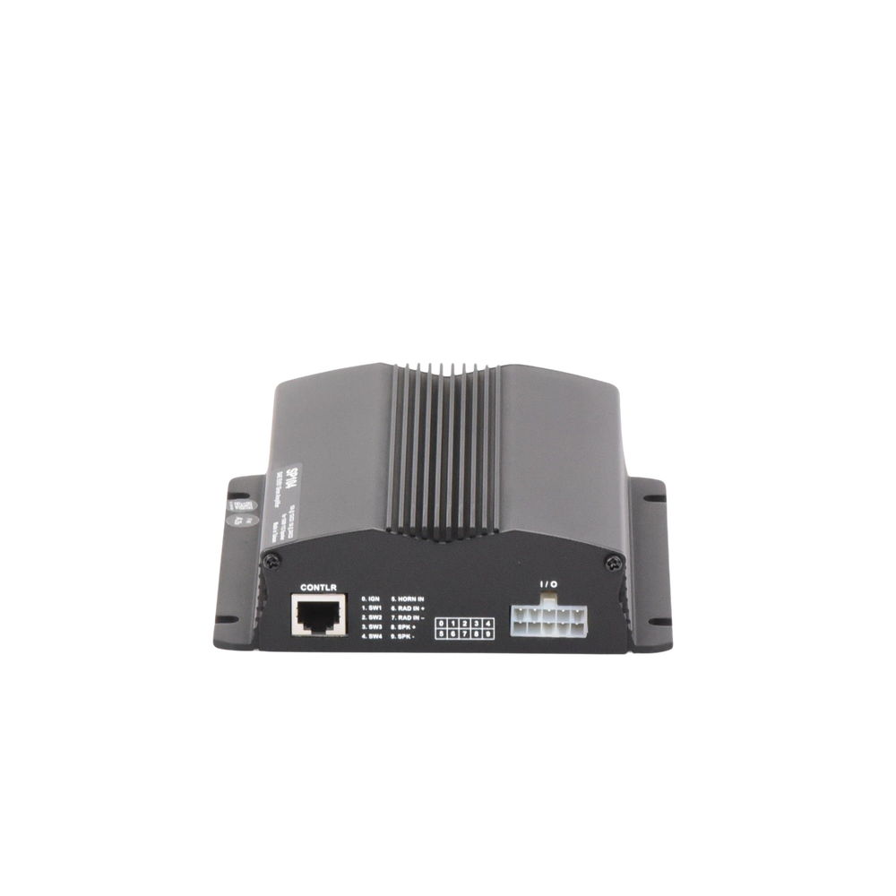 Sirena Vehicular de 100W de Potencia, Con Controlador Unimando Para Control de Tonos, 4 Salidas Auxiliares y Microfono - Image 8