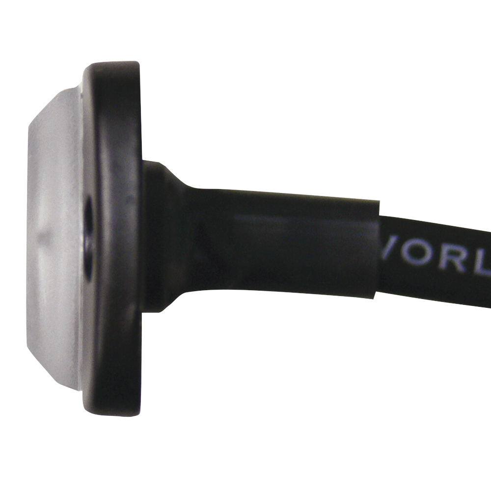 Luz Auxiliar de 12 LED, Rojo/Claro, SAE, Bisel Negro, Lente Transparente - Image 6