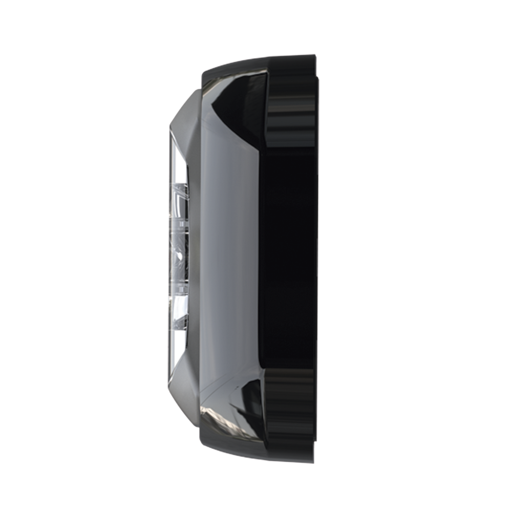 Luz Auxiliar de 18 LED, SAE, Tricolor, Bisel Negro, Rojo/Blanco/Ambar, Lente Transparente - Image 4