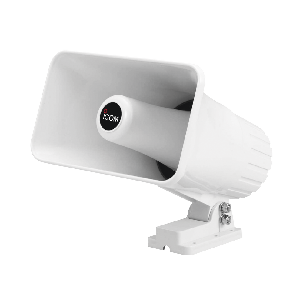 Megáfono Bocina Externa / Compatible con IC-M605 IC-M220 IC-M506 IC-M330/G / Amplificación de Audio Exterior / Instalación Marina Profesional