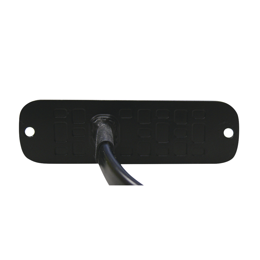 Luz Auxiliar de 3 LED, Ambar, SAE, 12-24 Vcd, Lente transparente - Image 3