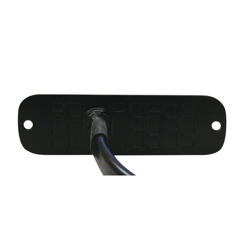 Luz Auxiliar de 3 LED, Azul, SAE, 12-24 Vcd, Lente transparente - Image 3