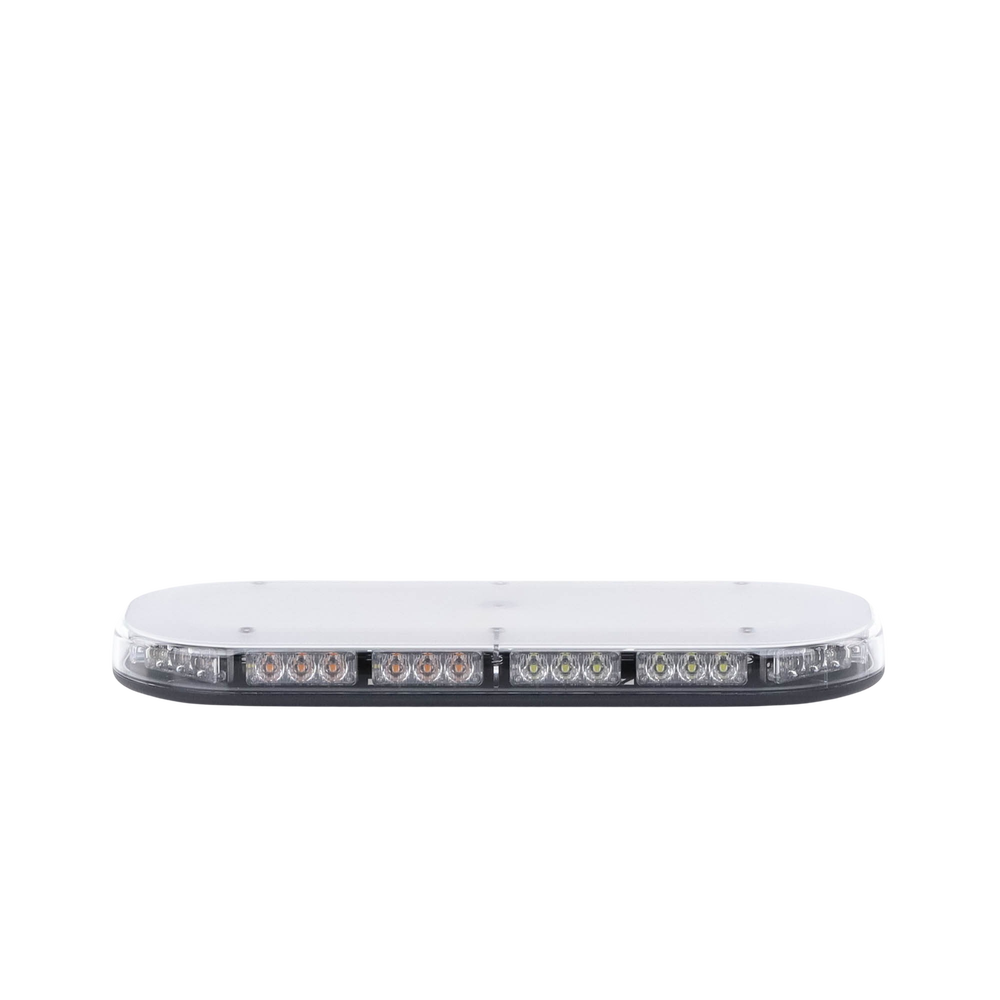 Mini barra de 42 LED, ámbar/blanco, 15 Pulgadas, SAE, Montaje Fijo Con Tornillos, 12-24 Vcd, Lente transparente - Image 5