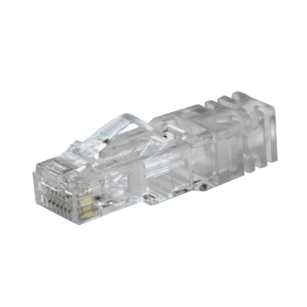 Plug RJ45 Cat6 de 5 Piezas, Para Cable UTP de Calibre 23-24 AWG, Chapado en Oro de 50 Micras, Paquete de 100 Piezas - Image 5