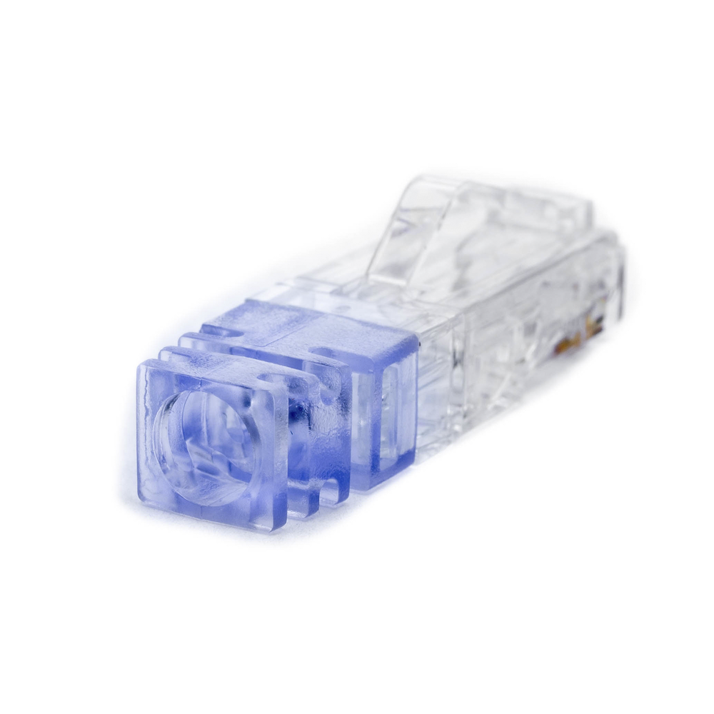 Plug RJ45 Cat6 de 5 Piezas, Para Cable UTP de Calibre 23-24 AWG, Chapado en Oro de 50 Micras, Paquete de 100 Piezas - Image 6