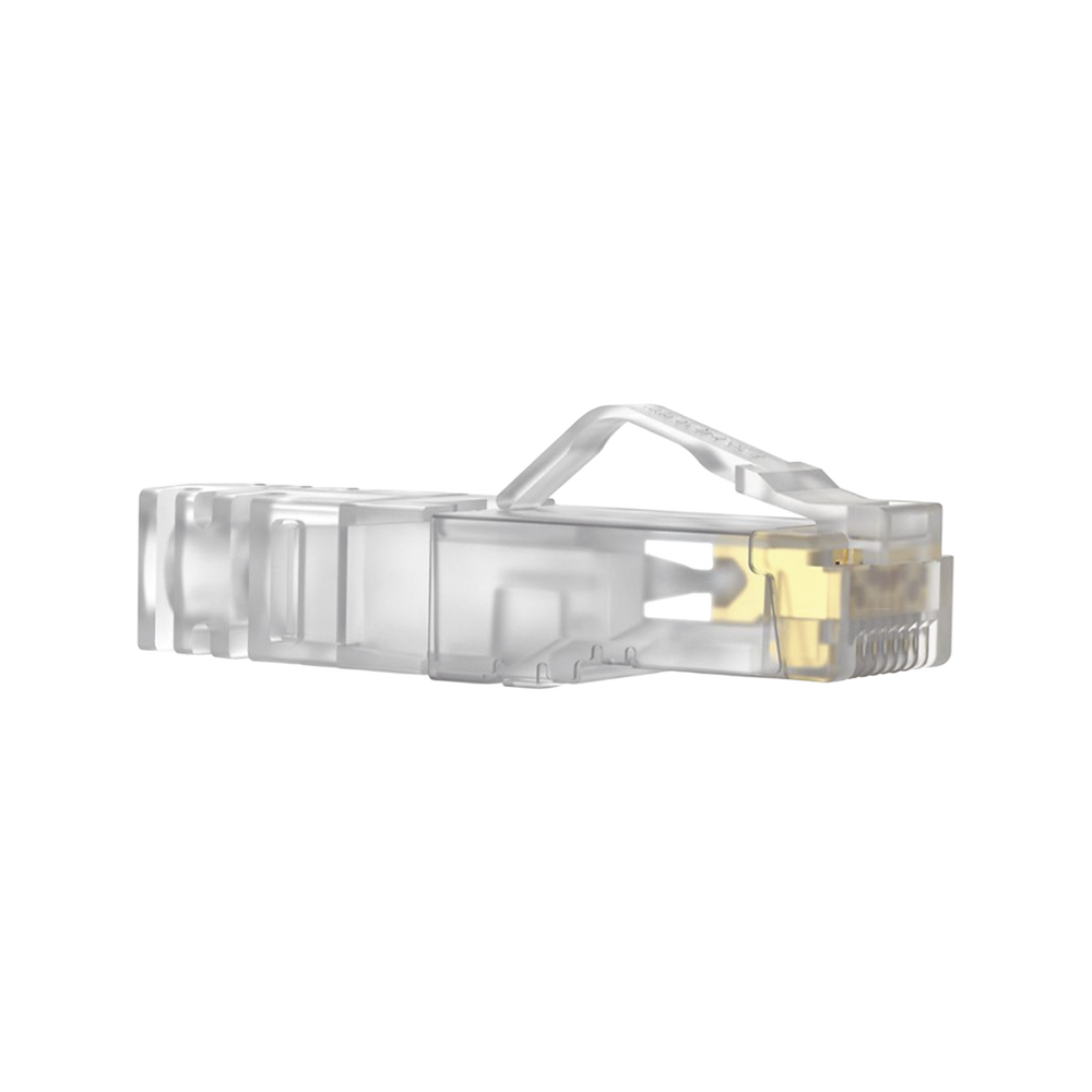 Plug RJ45 Cat6A, Para Cable UTP de Calibre 23-24 AWG, Chapado en Oro de 50 Micras, Paquete de 100 Piezas - Image 4